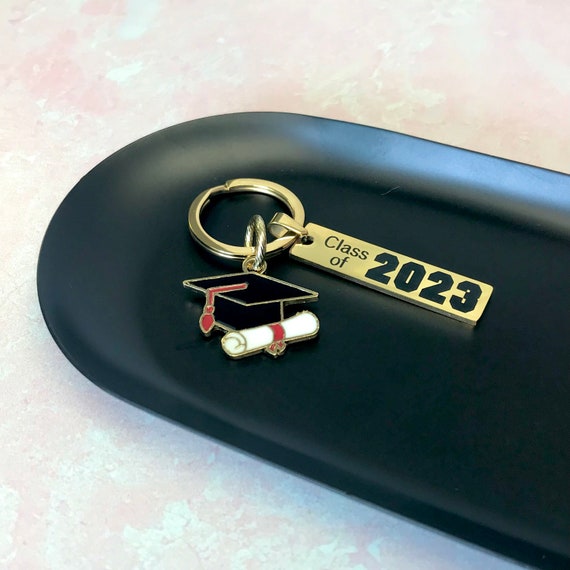 Graduate 2025 Brass Key Chain Graduate 2025 Brass Key Chain