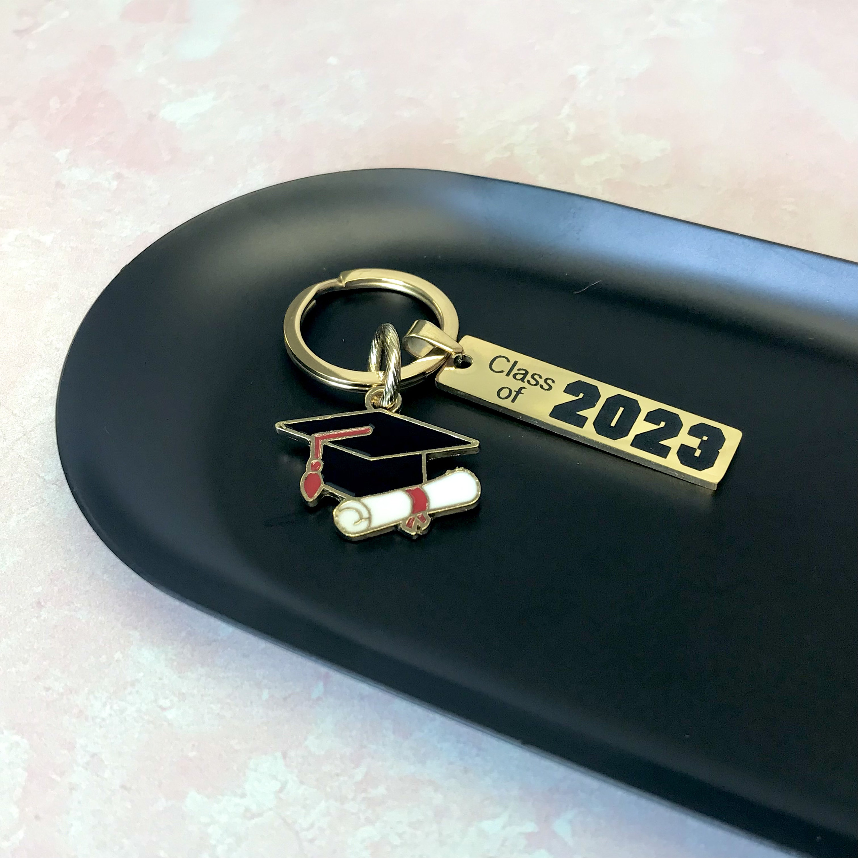 Engraved Graduation Keychain – Class of 2025/2026, Diploma & Cap - Etsy