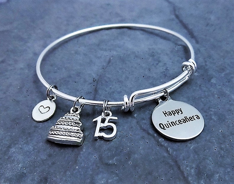 Happy Quinceañera Jewelry Feliz Quinceañera Bracelet 15th Etsy