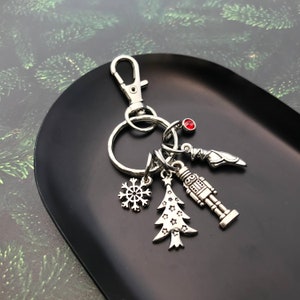 Nutcracker Keychain for Ballet Dancer Dancing in Recital - Christmas Nutcracker Gifts - Festive Holiday Dancing
