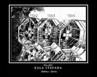 The Perfect Greek Wedding Gift-DEEP ICONIC Wedding Stefana Case- Stefanothiki/ Greek Orthodox- Historic Octagon design with Cross 10x3"