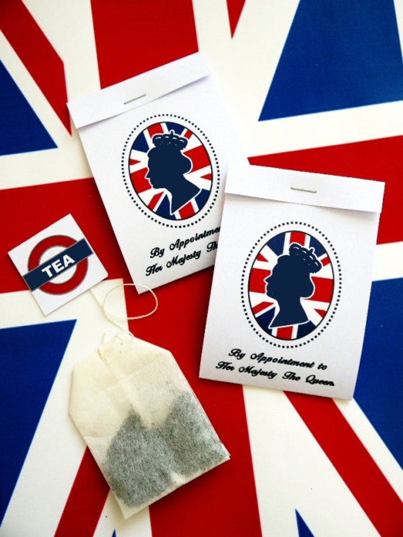 UK London Inspired Birthday Party Printables Supplies &amp; DIY - Etsy