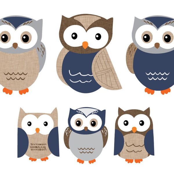 Owl Wall Decal Etsy