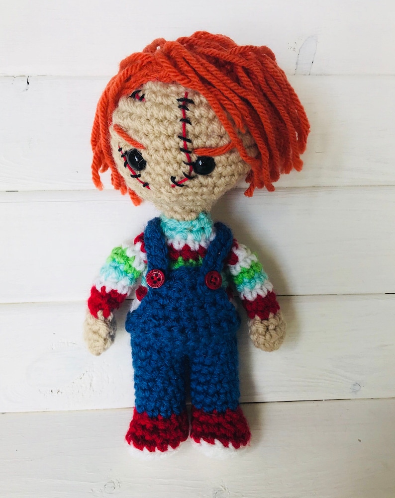 crochet chucky doll