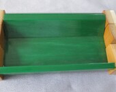 Mah Jong or Mahjong Bakelite Business or Calling card holder - Green - Estate find