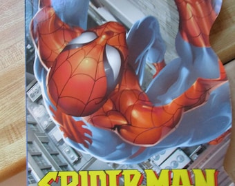 Vintage Spider-Man Activity and Coloring Book estate of a character and Super Hero collection -  Estate find!  COMBINED SHIPPING