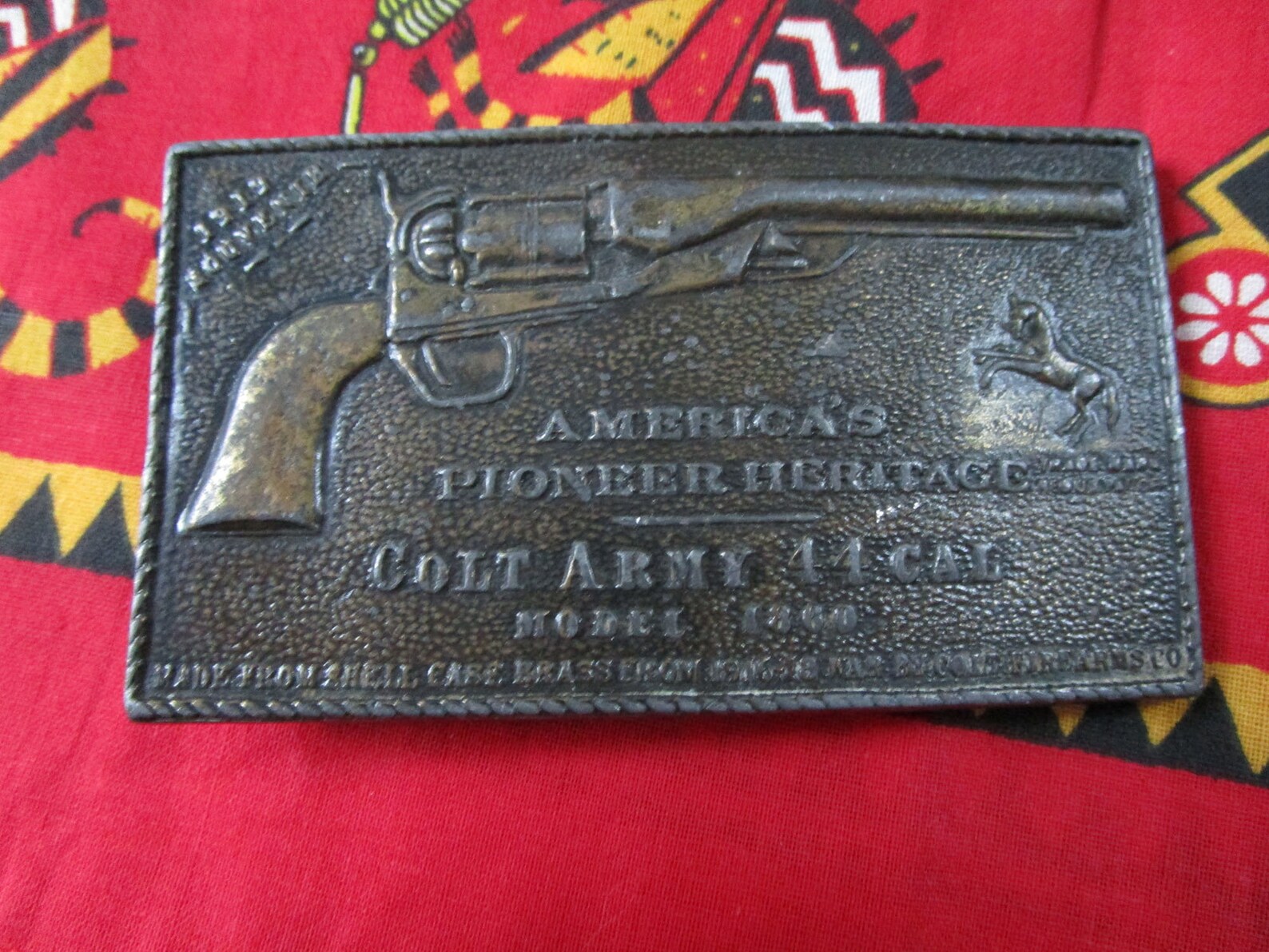 Vintage Colt Industries Belt Buckle Hartford Conn. Colt Army Etsy
