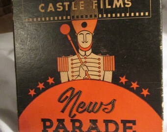 1950's Castle Film - News Parade - No 166 - Queen Elizabeth's  Royal Wedding - Complete Edition- Estate Find!