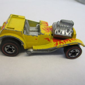 1973 Hot Wheels Sir Rodney Roadster With Redline Wheels