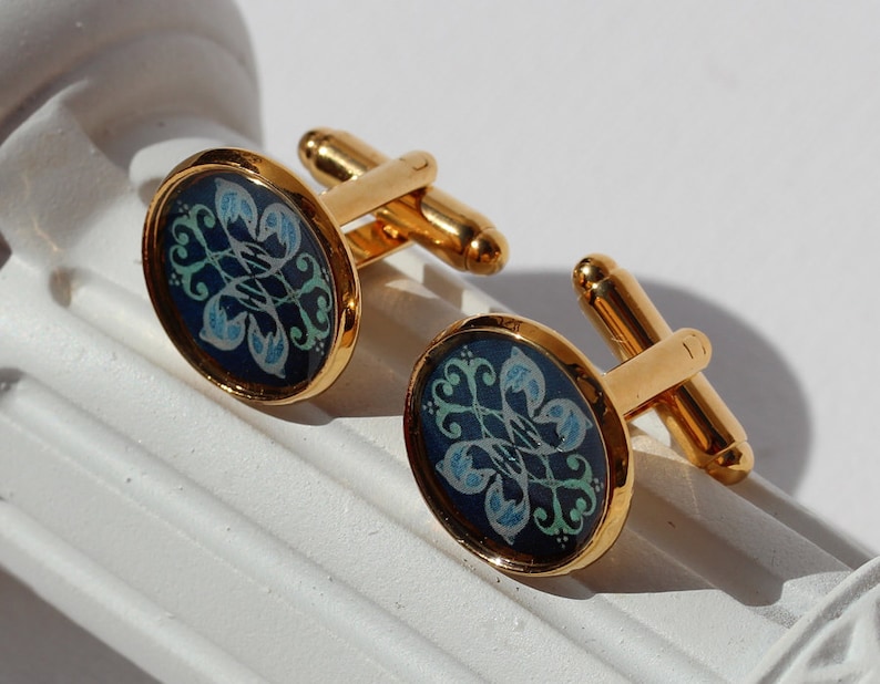 Dolphins /& Doves Cuff Links no 3-910 Dolphin Love artistic designer art jewelry peace love harmony