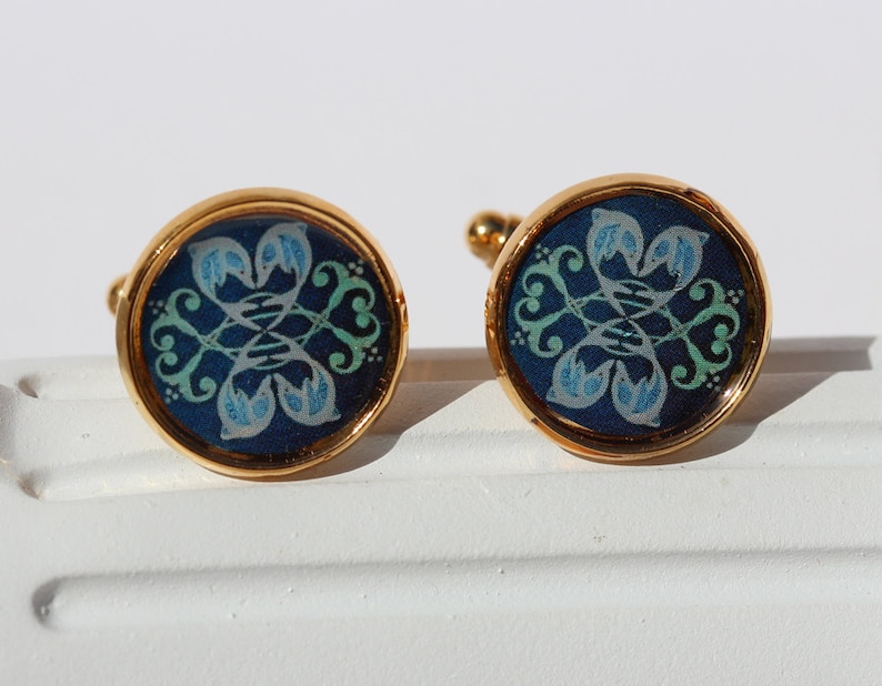 Dolphins /& Doves Cuff Links no 3-910 Dolphin Love artistic designer art jewelry peace love harmony