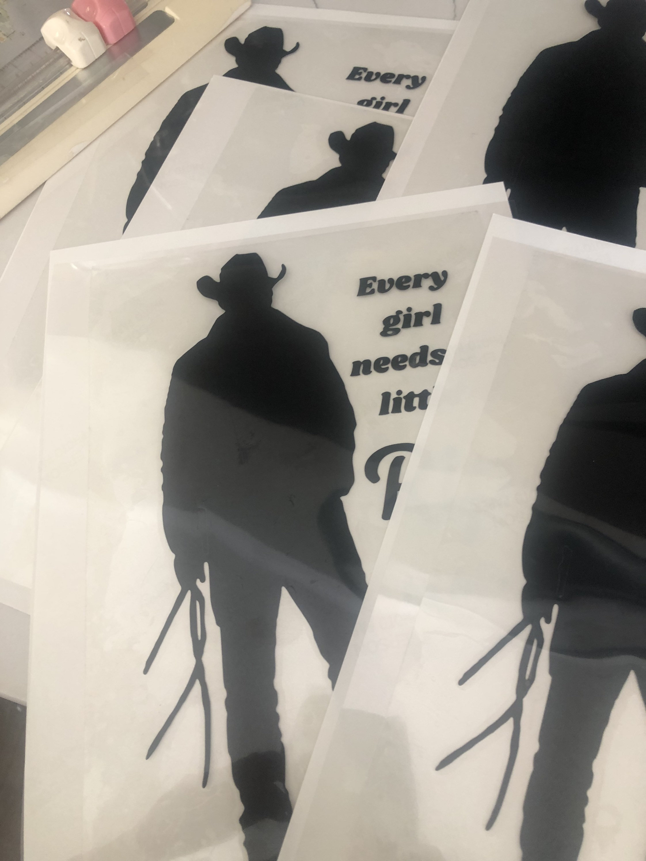 DIY Yellowstone Iron On, Heat Press Transfer, RIP in Jeans, Tshirt DIY