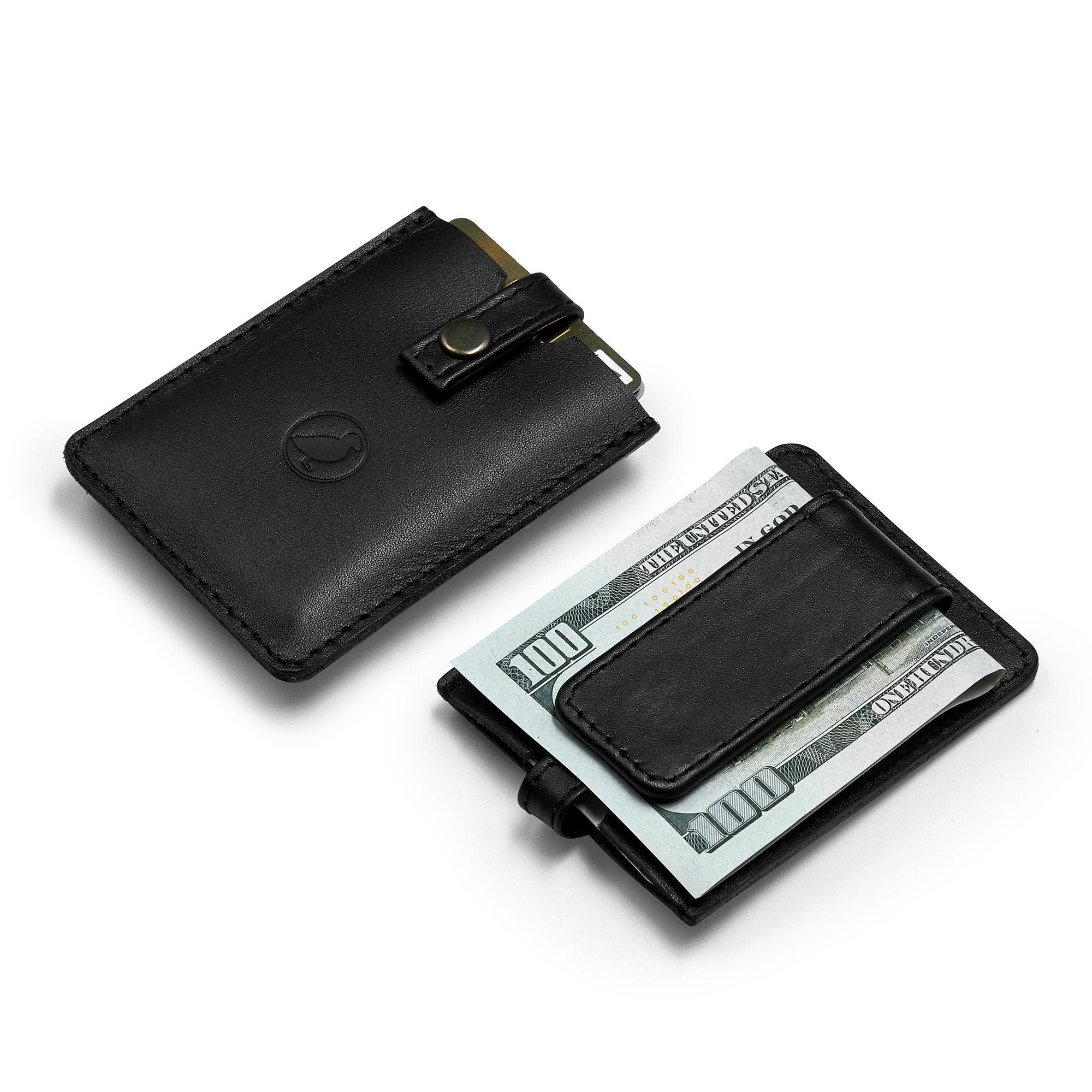 Men's Small Portable Money Clip Multi-card Card Case Bifold Card