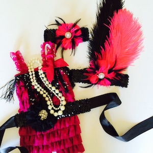 Roaring 1920&#39;s Flapper Girl. Baby. Toddler. Little Girl. Costume