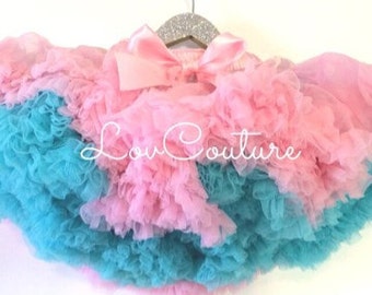 Deluxe full and fluffy Chiffon Pettiskirts 8 layers. You choose 2 colors