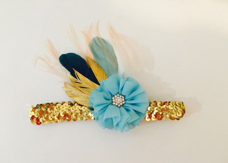 Boho Wild One moccasins boots and matching headband or hair clip image 4