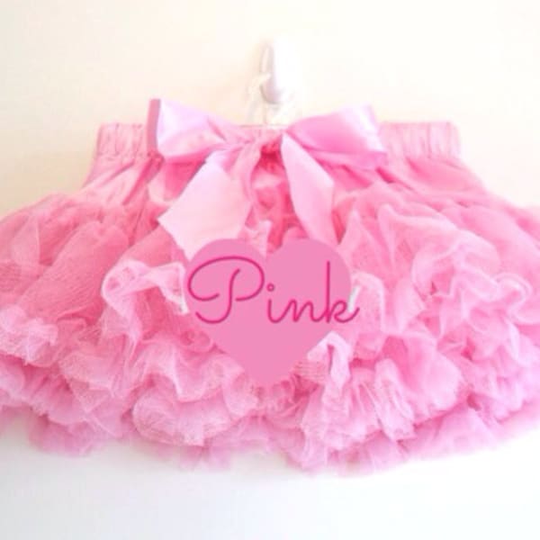 Deluxe Extra Full and Fluffy Chiffon Petti Skits TuTus All Colors and sizes