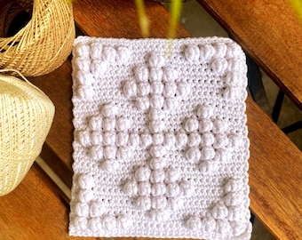 CROCHET PATTERN, Granny Square, Crochet Cross, Crochet Ornament, Crochet Motif, Blanket Pattern, Easy Crochet Motif, PDF Instant Download