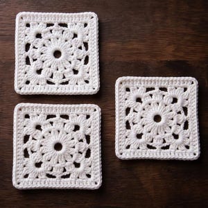 Crochet Pattern, Granny Square Pattern, Easy crochet Motif, Beginner Crochet patter, PDF Instruction