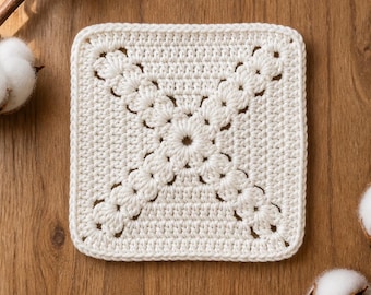 Crochet Granny Square, Granny Square Pattern, Easy crochet Motif, Baby blanket Pattern, PDF Instruction