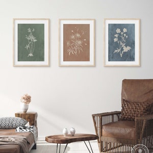 Warm Neutral Modern Farmhouse Decor Set of 3 Unframed Art Prints or ...