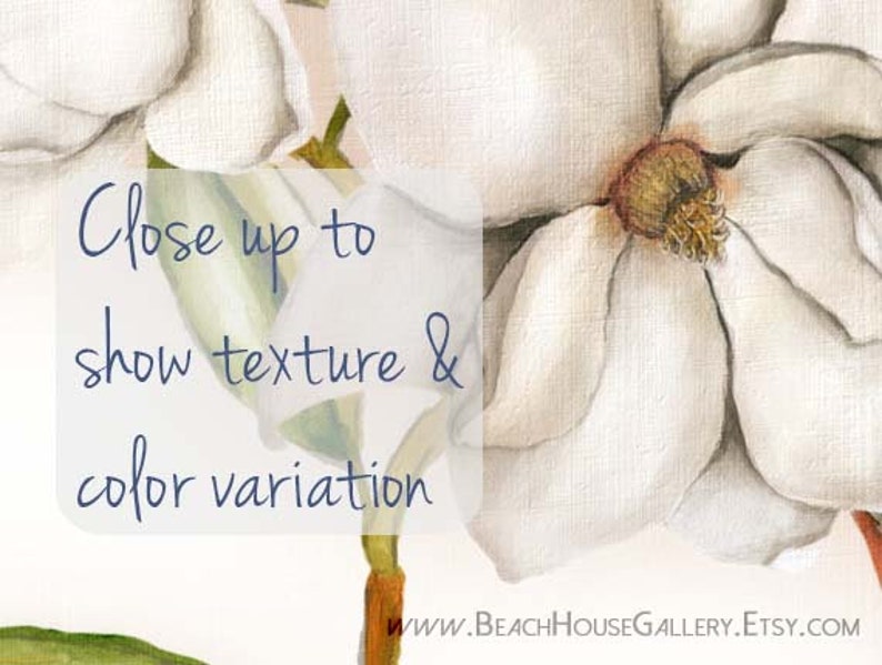 Magnolia Home Decor Magnolia Wall Art Prints Above the Bed Etsy