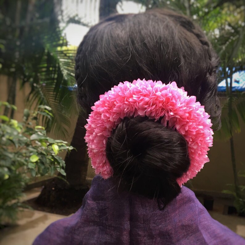 Single tone gajras Gajra for hair Indian wedding gajra Etsy