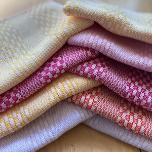 100% cotton tea towels - handmade.