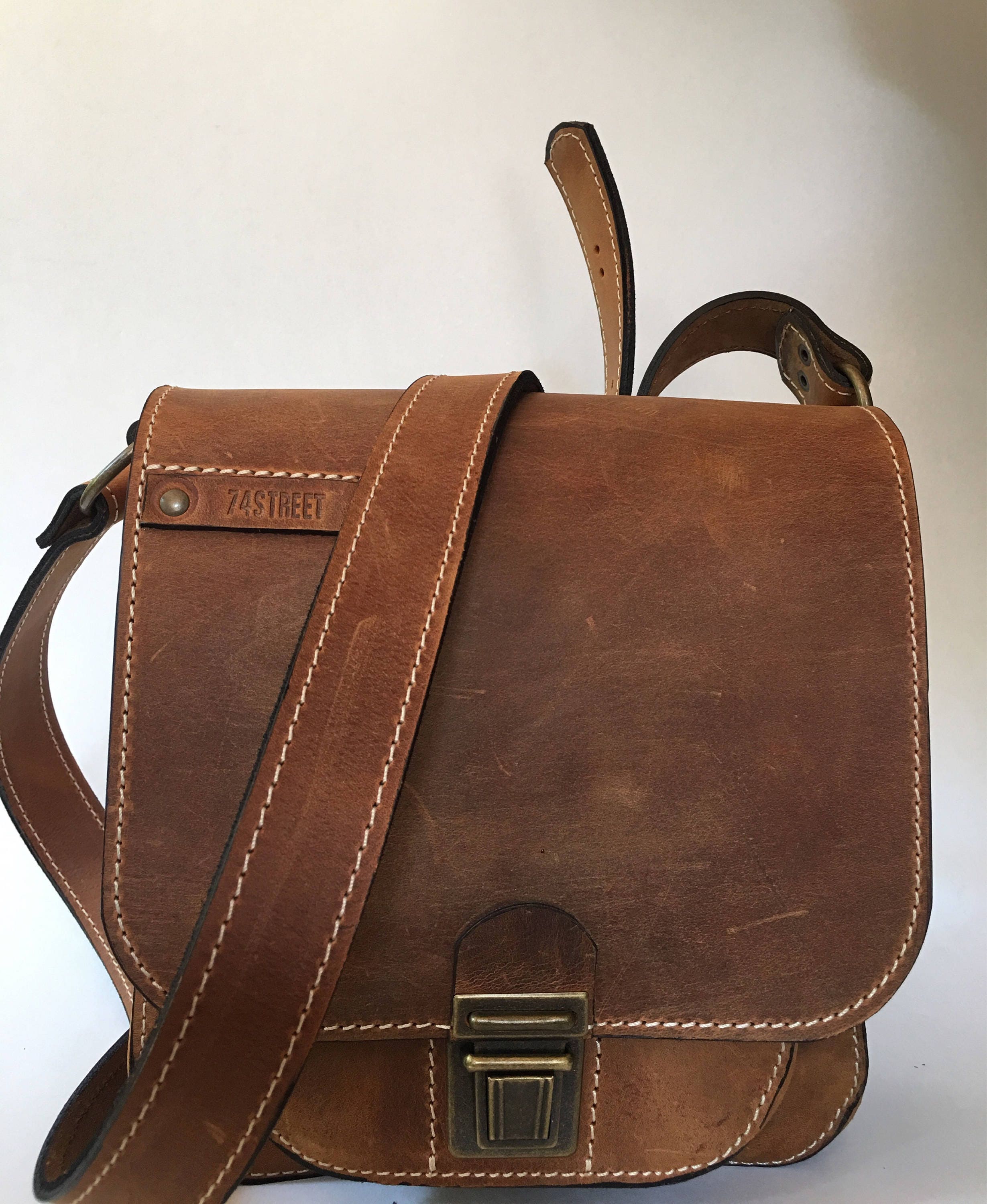 City Bags Cross Body Bag Man Leather Bag Man Bag Leather Crossover Bag Handmade Bags, Man Bags Viorel Cross Over Bag