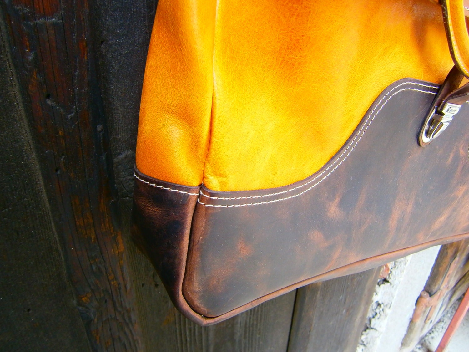 Biker's Messenger Bag Laptop leather bag Leather Etsy