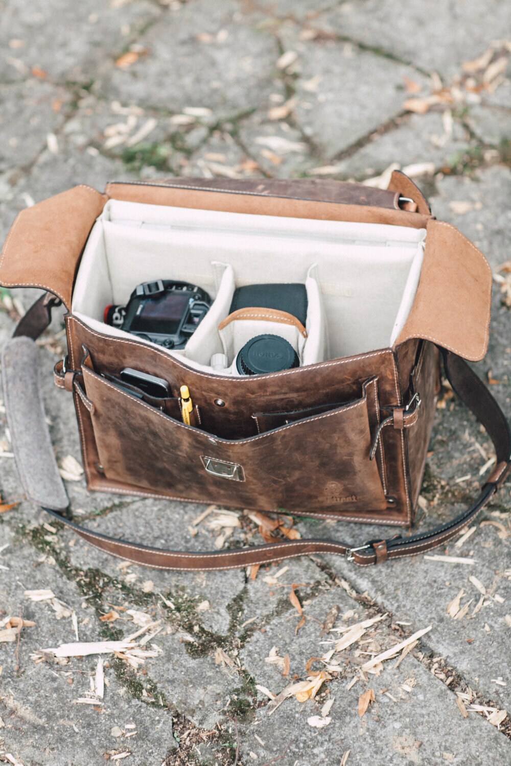 Camera Bag, Luxury Two cameras 