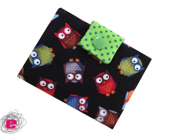 Wallet tiny owls, money purse owls