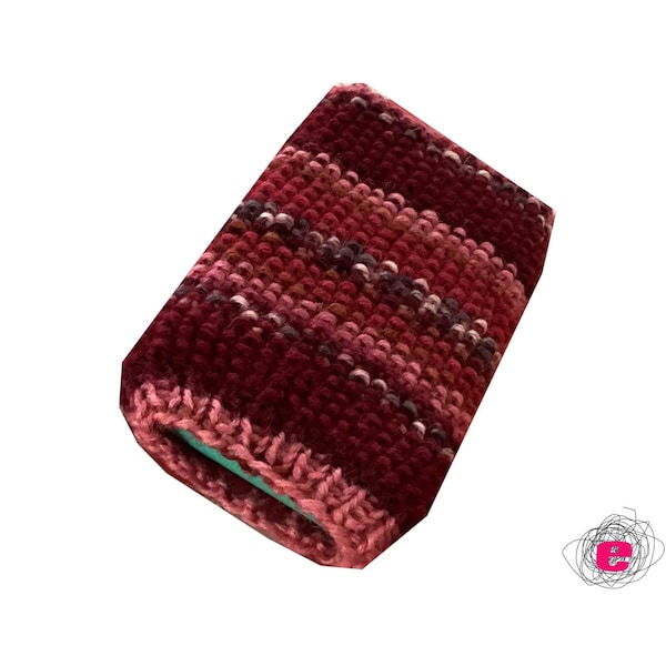 Handytasche , Iphonehülle, Handysocke gestrickt, Universalgröße