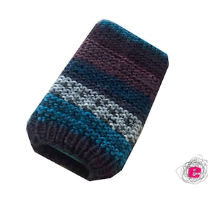Handytasche , Iphonehülle, Handysocke gestrickt, Universalgröße M