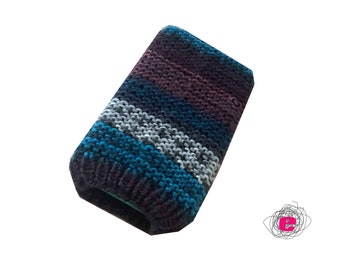 Handytasche , Iphonehülle, Handysocke gestrickt, Universalgröße M