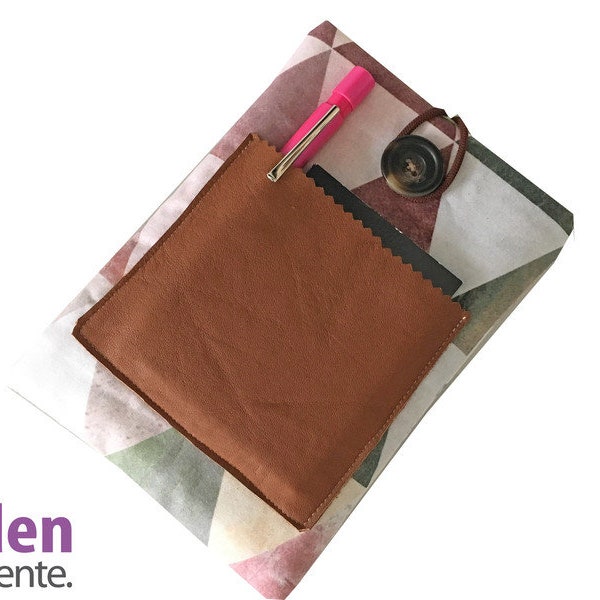 e-reader pouch, sleeve for ebookreader with leather,