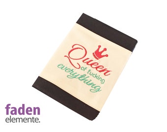 Travelorganizer "queen of fucking everything",  e-readerpouch