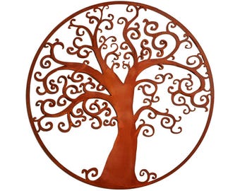 Metal Curly Tree of Life de Elizabeth Keith Designs