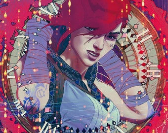 Vi (Arcane) Art Print [30cm x 20.3cm]