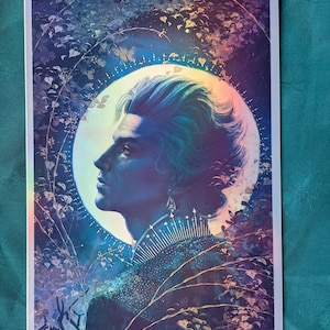 Holographischer Astarion Kunstdruck