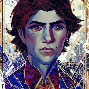 Portrait of Viktor (Arcane) Art Print [30cm x 20.3cm]