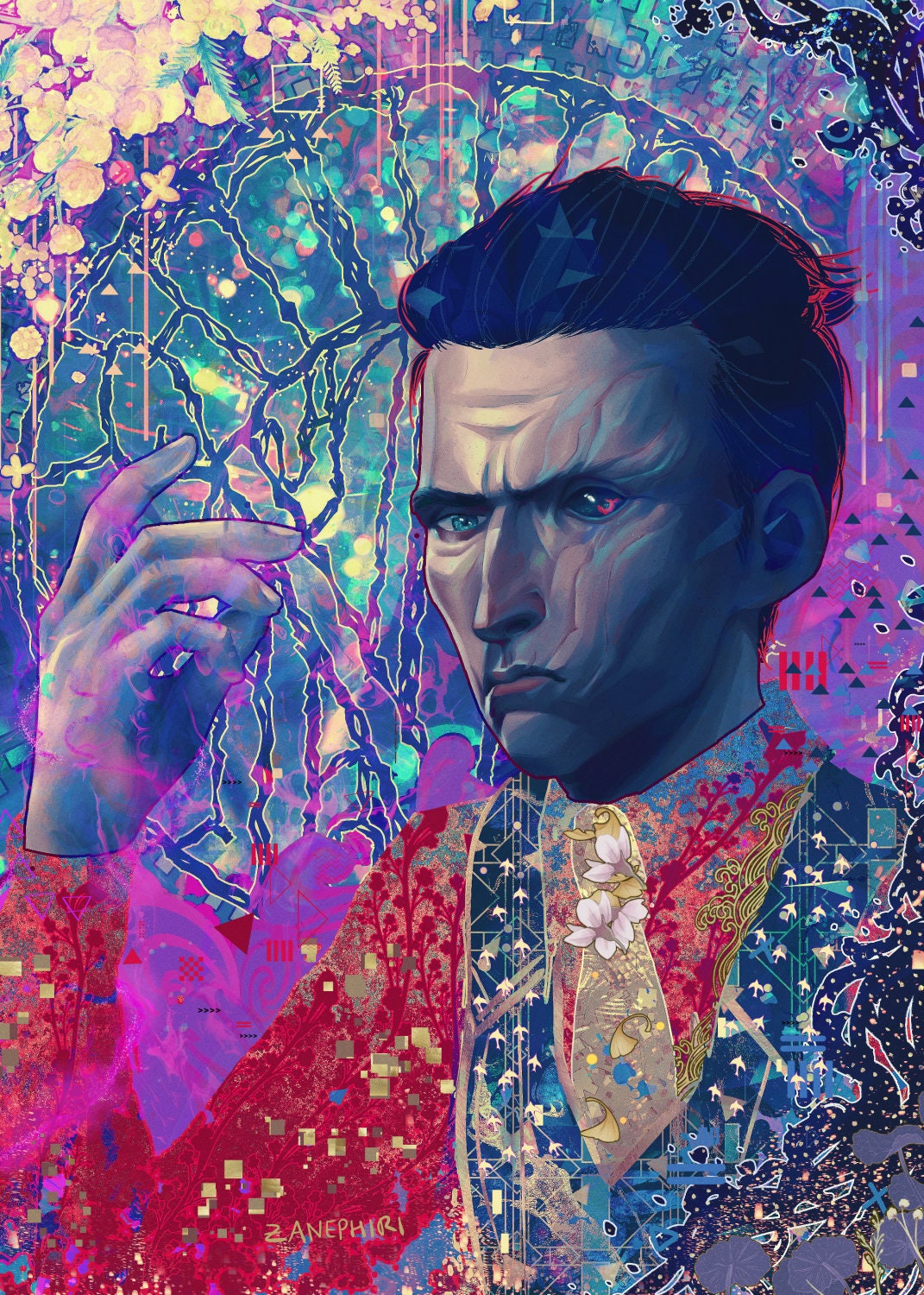 Silco (Arcane) Art Print [30cm x 20.3cm]