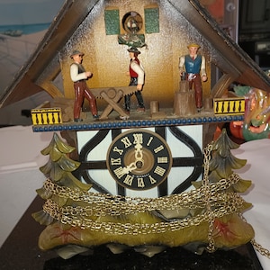 Original Black Forest, Germany 1960s/1970s Cuckoo Wall Clock - hand-crafted, refurbished