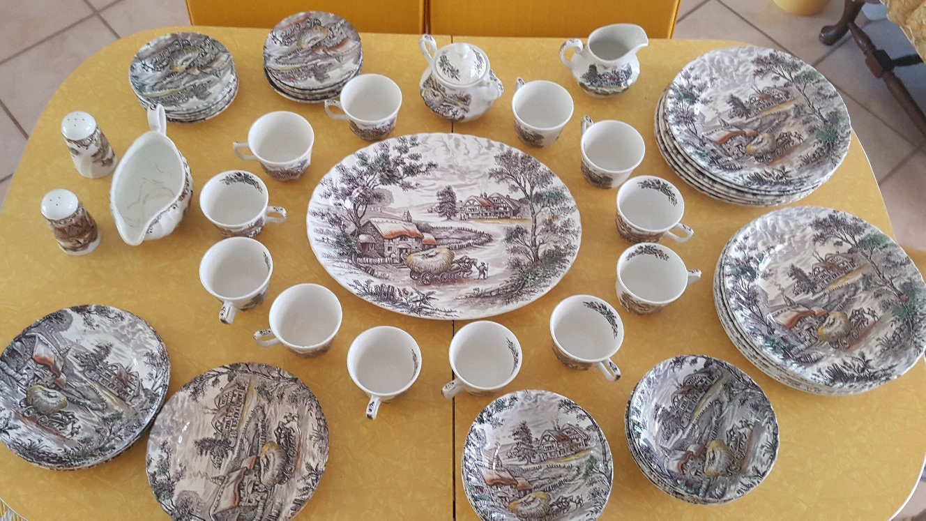ironstone dinnerware sets