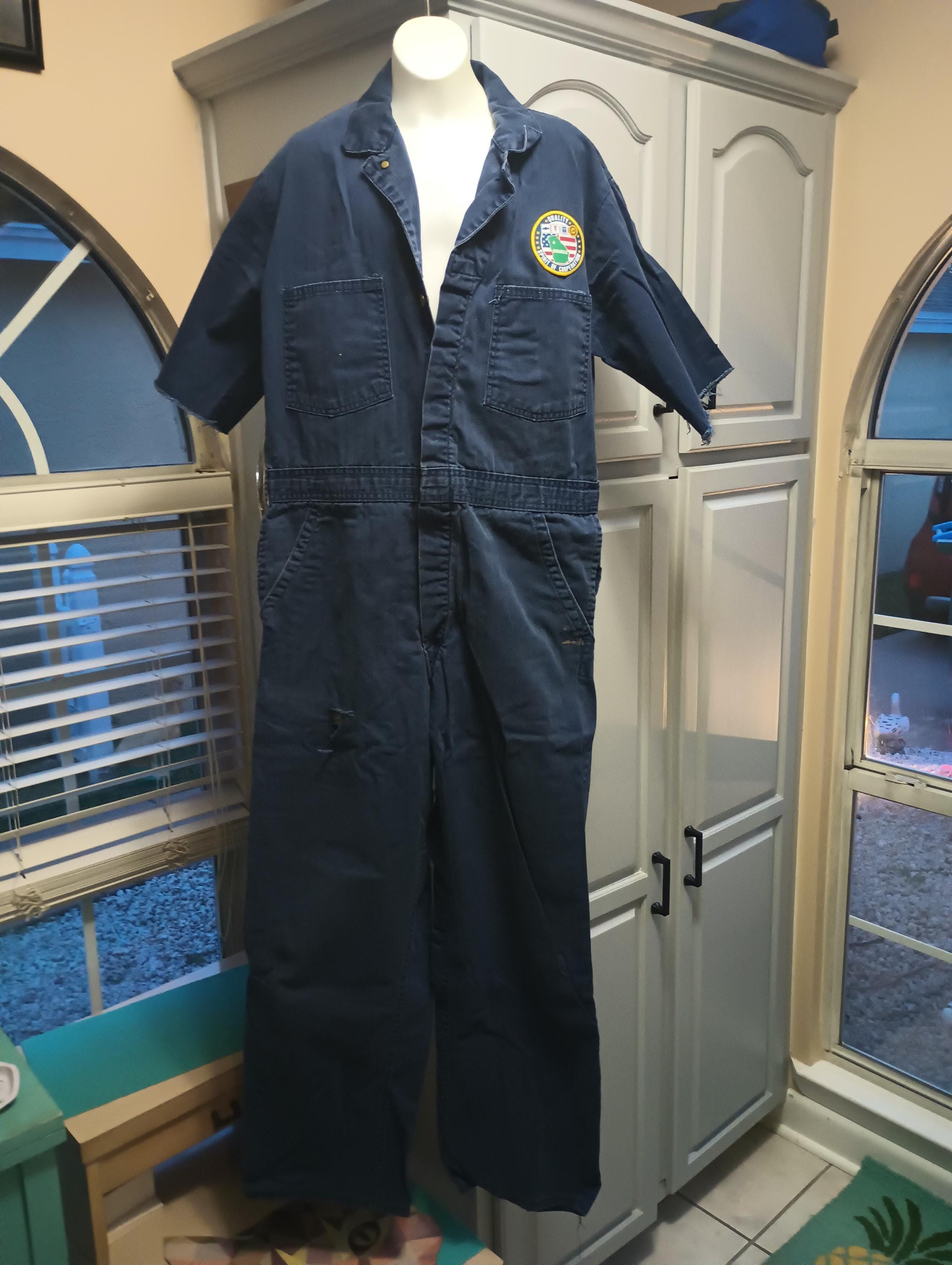 70’s Vintage UNIVERSAL OVERALL:44 Vintage Universal Overall Chicago Stone Cutter Retro 70's