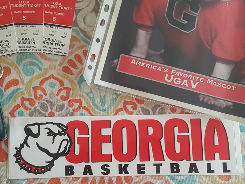 HUGE 19961997 UGA Ephemera Student Collection Bundle With Dozens of