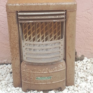 Vintage Gas Heater - Etsy