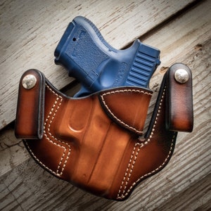 PDF Digital Pattern - Glock 26,27,33 IWB2 Style Leather Holster Pattern