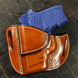 PDF Digital Pattern - Smith Wesson Bodyguard .380 Pancake Style Leather Holster Pattern