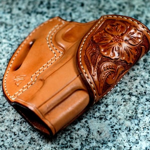 PDF Digital Pattern - 1911 - 4.25&quot; Avenger Style Leather Holster Pattern